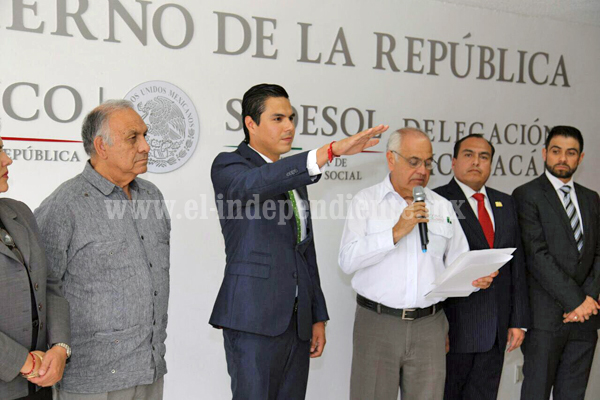 Asumió Sergio Flores la delegación de LICONSA Michoacán