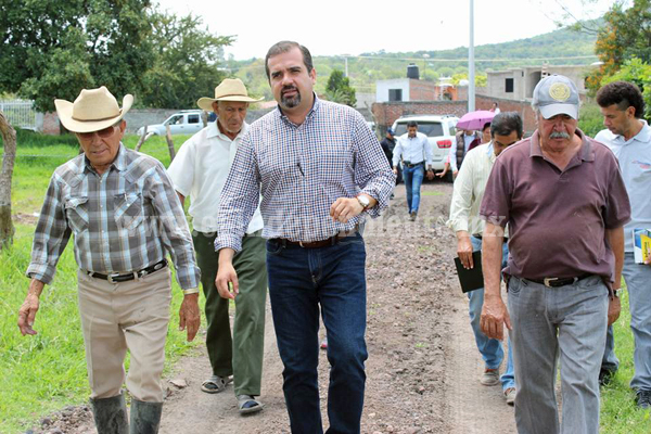 Ángel Macías supervisó condiciones para empezar obras de dren pluvial en Lindavista