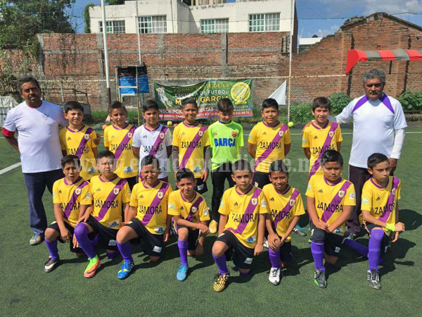 Selección sub 10 de Zamora lista para el torneo  estatal a celebrarse en Lázaro Cárdenas