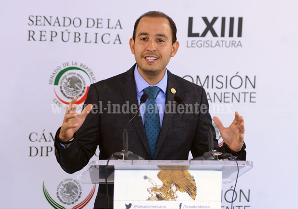 Reunión plenaria del GPPAN definirá agenda legislativa para un México más justo: Marko Cortés