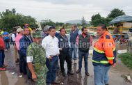 Autoridades estatales aplican declaratoria de emergencia ante posible desborde del Rio Nuevo
