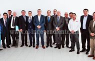 Impulsa Marko Cortés reunión de empresarios michoacanos con titular de la ZEE