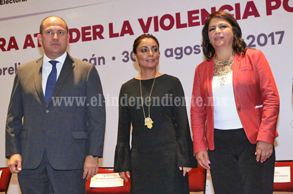 Gobierno de Michoacán impulsa respeto a derechos políticos de las mujeres
