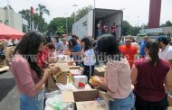 Zamoranos se suman a causa humanitaria por damnificados del sismo
