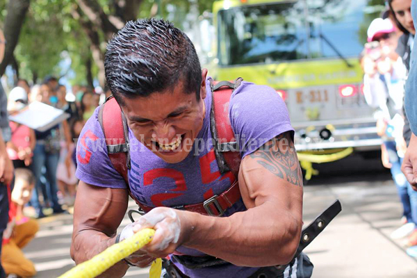 Juan Carlos Reyes es el hombre más fuerte de Zamora, ganó el evento