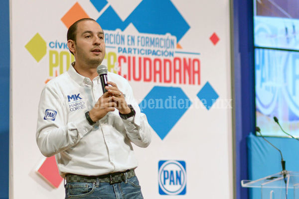 Marko Cortés reprobó gobierno de Peña Nieto