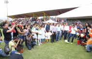 Inaugura Gobernador Temporada 2017-2018 de la Liga Municipal de Fútbol Amateur Morelia