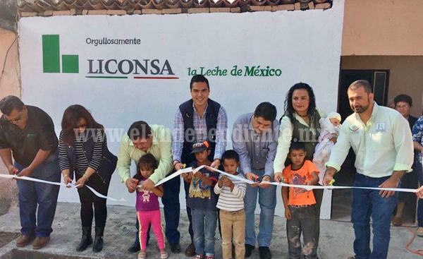 Cumple LICONSA a michoacanos; abren 3 lecherías más en la Entidad
