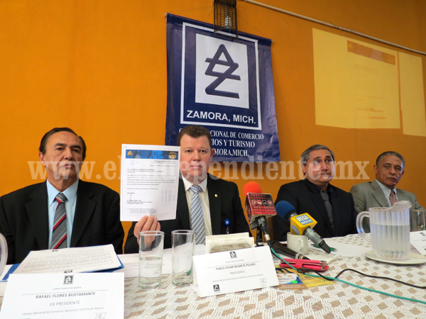CONCANACO reconoce  a Pablo César Negrete como presidente de CANACO Zamora