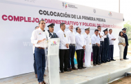 Inicia Gobernador construcción de Complejo Administrativo y Policial Regional de Lázaro Cárdenas