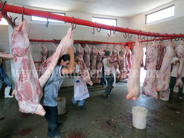 Festividades provocan repunte de 40 por ciento en sacrificio de cerdos