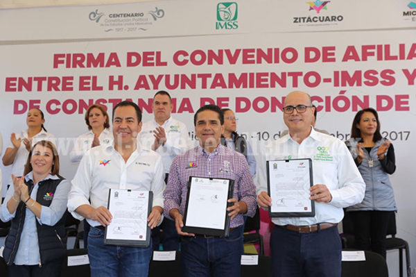 Inaugura Gobernador obras públicas por 164 mdp en Zitácuaro