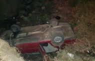 Hombre muere al volcar su auto en el Libramiento Zamora - Jacona