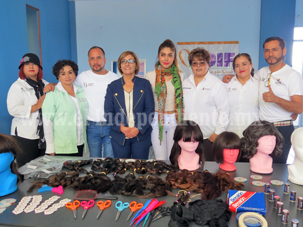 Michoacán  reconocido a nivel internacional  en elaboración y donación de pelucas oncológicas