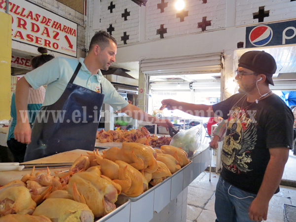 Subió 5 pesos kilo de carne de pollo en mercados regionales