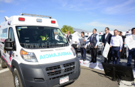 Cumple Silvano Aureoles con entrega de ambulancias a los 113 municipios de Michoacán