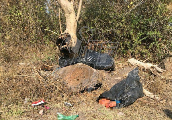 Abandonan cadáver mutilado en Tangancícuaro