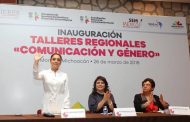Inaugura Gobierno de Michoacán talleres regionales de Comunicación y Género