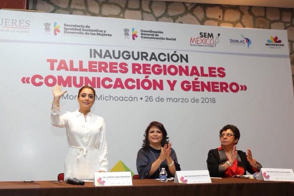 Inaugura Gobierno de Michoacán talleres regionales de Comunicación y Género