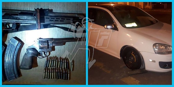 Hallan un automóvil y armas presuntamente usadas en homicidios del sábado en Zamora