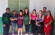 Diputada local Noemí Ramírez entregó apoyo a niños de la Escuela de futbol Independencia