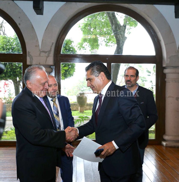 Refuerzan Gobernador y CIRT trabajo conjunto por Michoacán