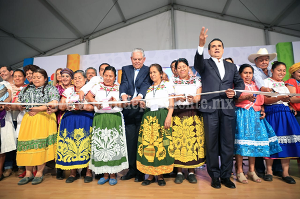 Inaugura Gobernador Festival de la Gastronomía Michoacana y 15o Encuentro de Cocineras Tradicionales