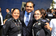 Reconoce Gobernador Silvano Aureoles labor de mujeres policías