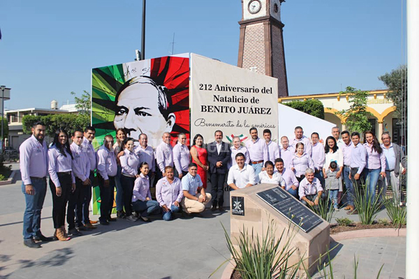 Recuerdan al Benemérito de las Américas, Benito Juárez, en aniversario de su natalicio