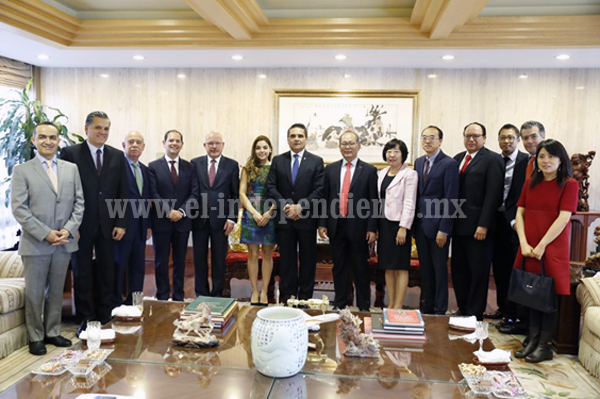 Gobernador y Embajador de China dan seguimiento a proyectos de la ZEE de LC