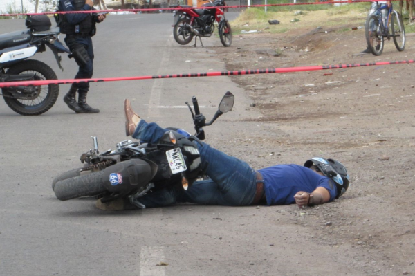 Identifican al motociclista asesinado a balazos de Jacona