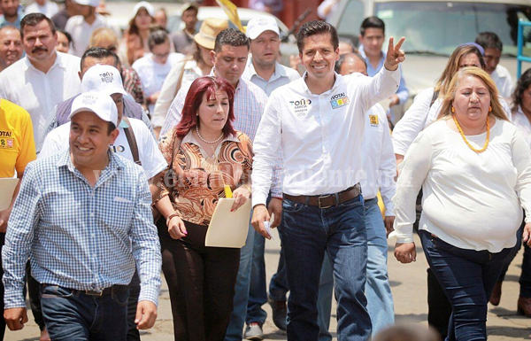 Llamó Toño García a votar para lograr el cambio que México necesita