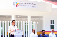 Recibe comunidad de La Tepuza el primer Centro de Salud en su historia