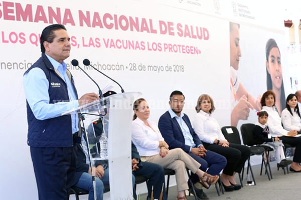 Inicia Segunda Semana Nacional de Salud 2018 en Michoacán