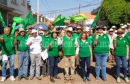 “Confianza, sencillez y compromiso muestra Isidoro Mosqueda, nuestro candidato del Partido Verde”