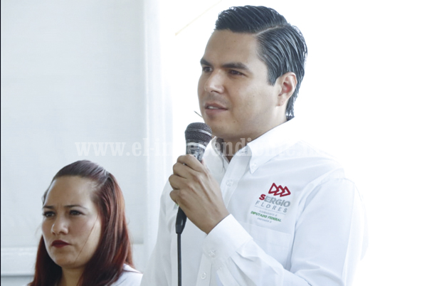 Impulsará Sergio Flores el empleo e innovación en Michoacán