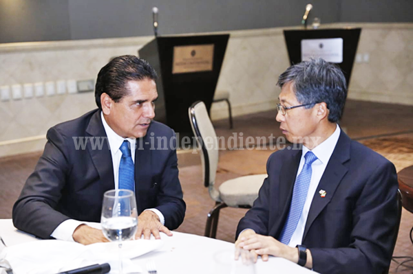 Promueve Gobernador ante Corea del Sur oportunidades de inversión en Michoacán