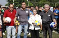 Arrancó el 49 torneo de futbol de barrios “Rosita Espinoza”