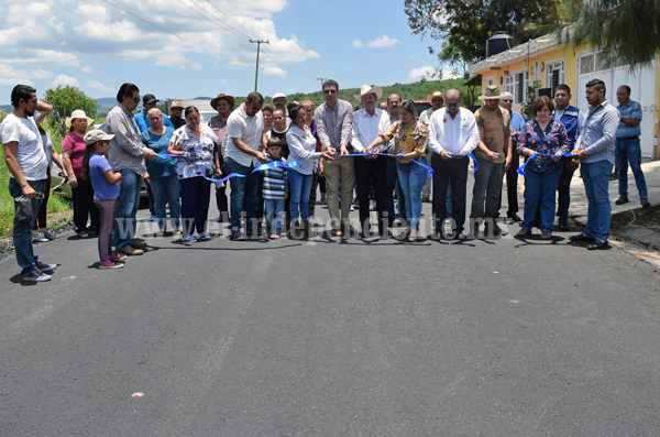Ayuntamiento realiza importantes obras en San Antonio Ocampo