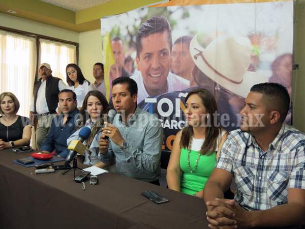 Seré un senador para todos los michoacanos: Toño García