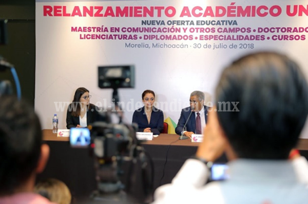 Presentan relanzamiento académico de la Univim con nueva oferta educativa 