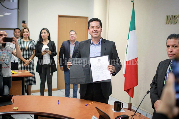Toño García será el senador de los michoacanos en el Congreso de la Unión