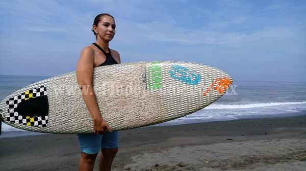 Nexpa, de las playas más adecuadas para la práctica del surfing