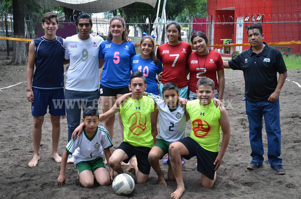 Reactivan el voleibol de playa en la Unidad Deportiva El Chamizal