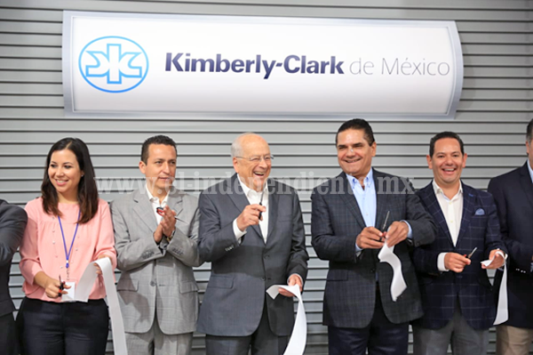 Reconoce Kimberly Clark a Gobierno de Michoacán por generar confianza y seguridad para invertir