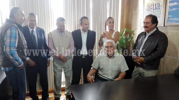 Guillermo Cortes Pacheco asumió la dirección del SAPAZ