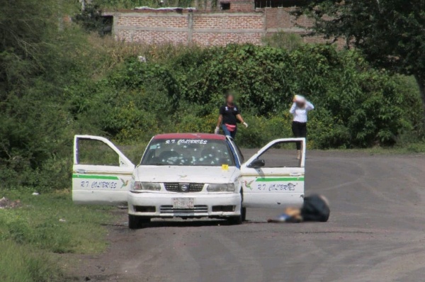 Taxista de RT Colibrí es muerto a balazos en Atecucario