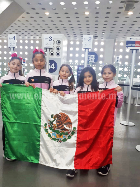 Niñas zamoranas representarán a México en el mundial de Fitness