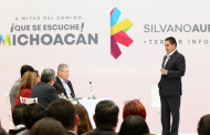 En Michoacán, diálogo por el desarrollo y la transformación: Silvano