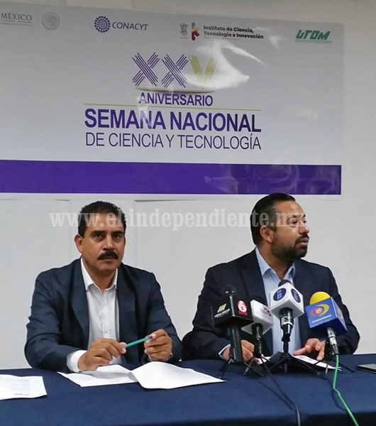 Todo listo para la Semana Nacional de Ciencia y Tecnología en Michoacán